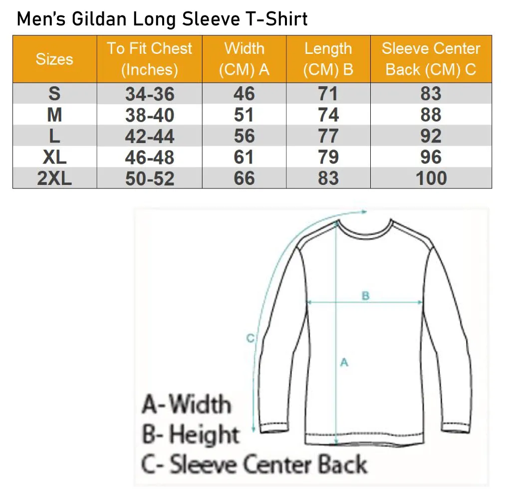2 Sunset Fantasy Dragons Mens Long Sleeve T-Shirt