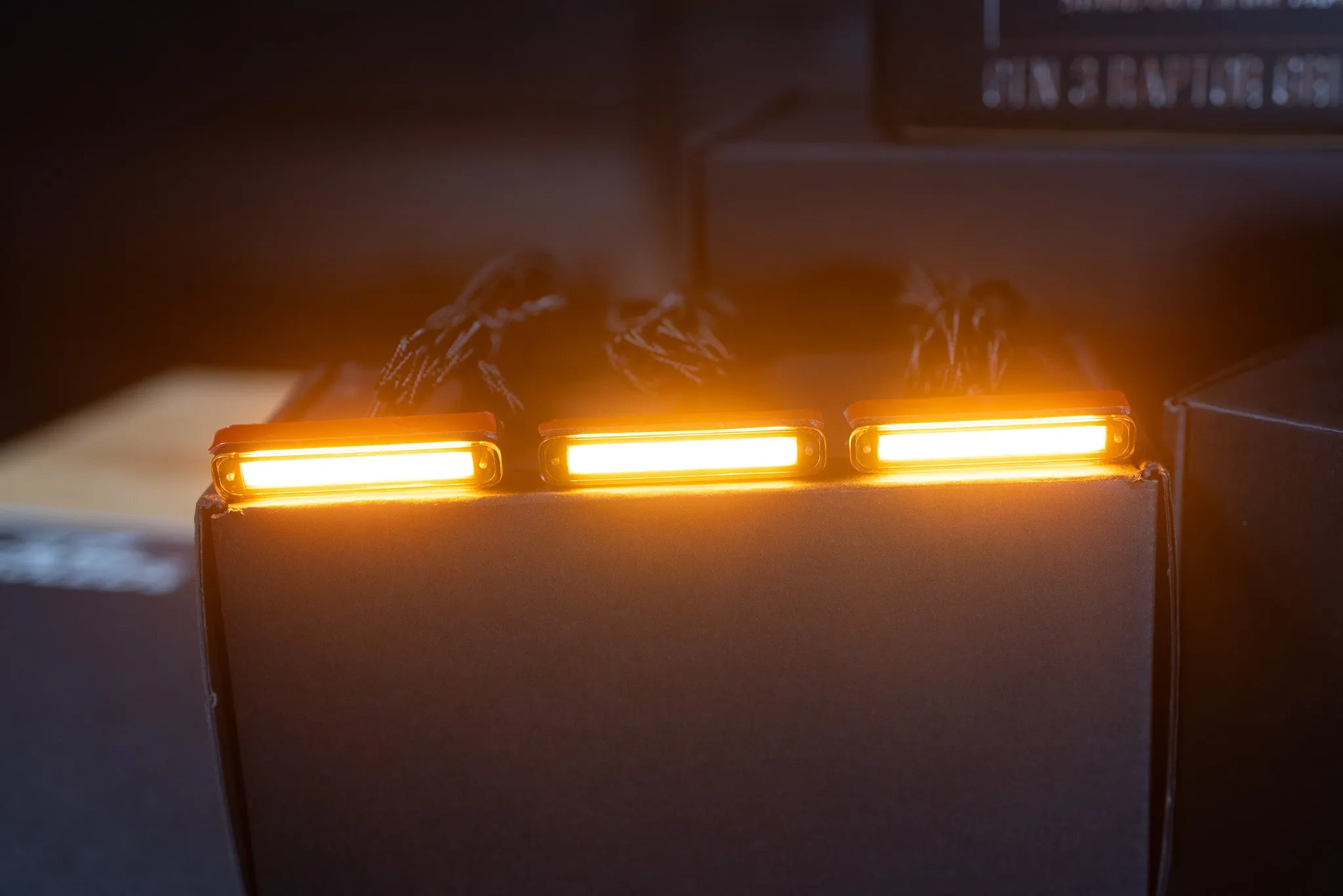 2021 - 2024 Ford Bronco SPORT Raptor Style Extreme Amber LED Grill Kit