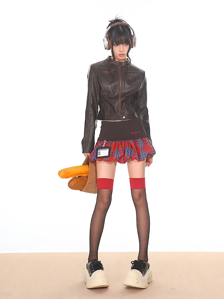 【24s Sep.】American Retro Motorcycle Slim Fit Leather Jacket