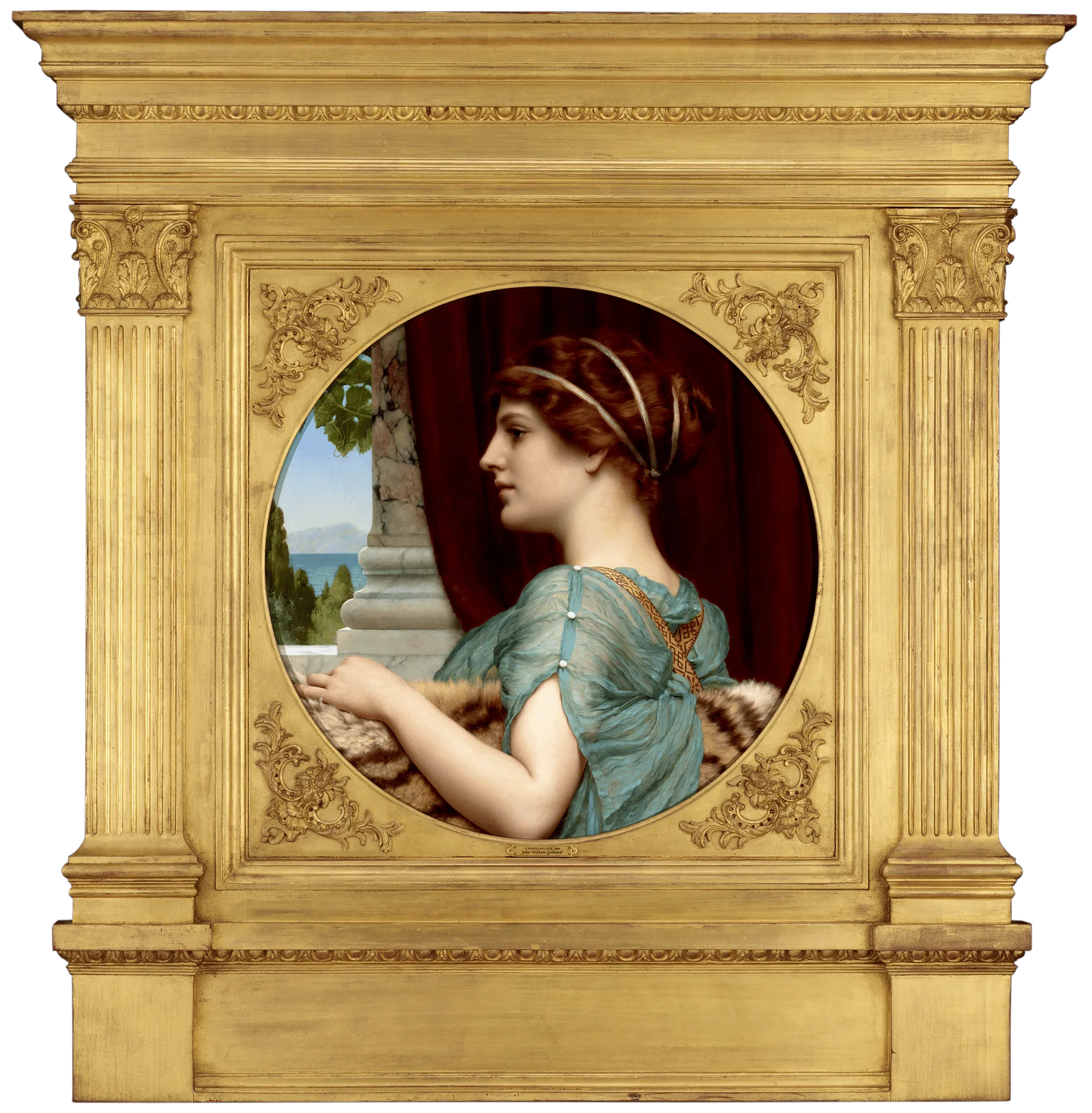 A Pompeian Lady by John William Godward
