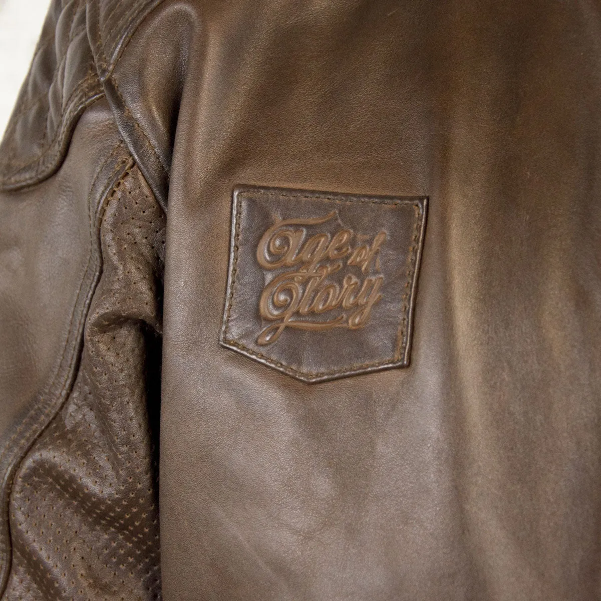 Age of Glory - Rogue Leather Jacket - Brown