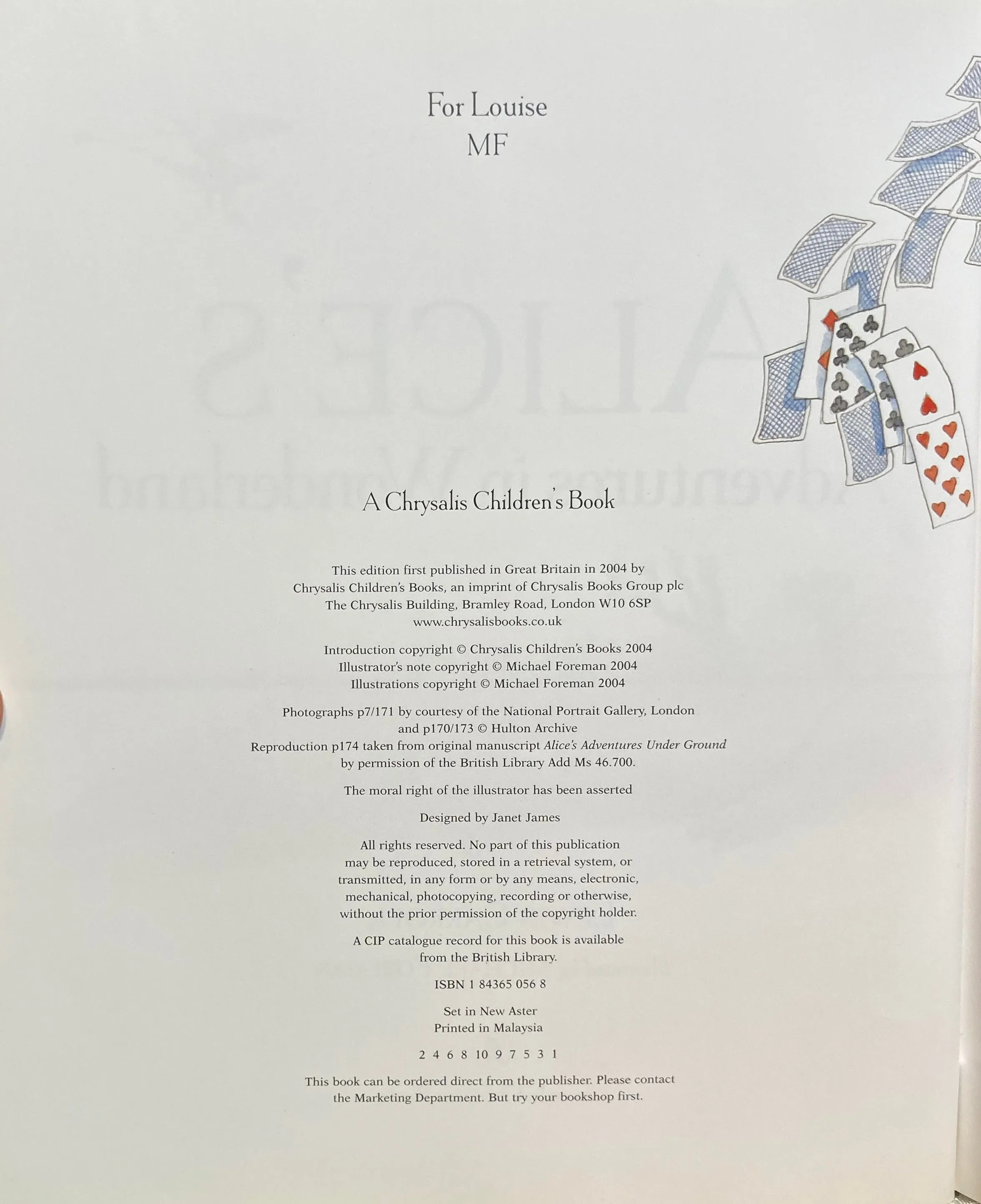 Alice's Adventures in Wonderland