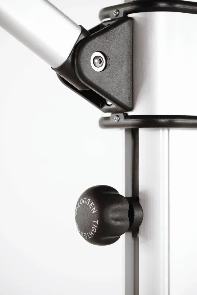 Aurora Cantilever Aluminum Mast/Ribs Umbrella Frame Only by Frankford