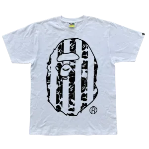 Bape Tee 'White Black'