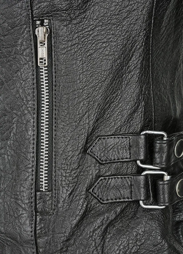 Black Arrow Ladies Gypsy Perfecto Leather Jacket