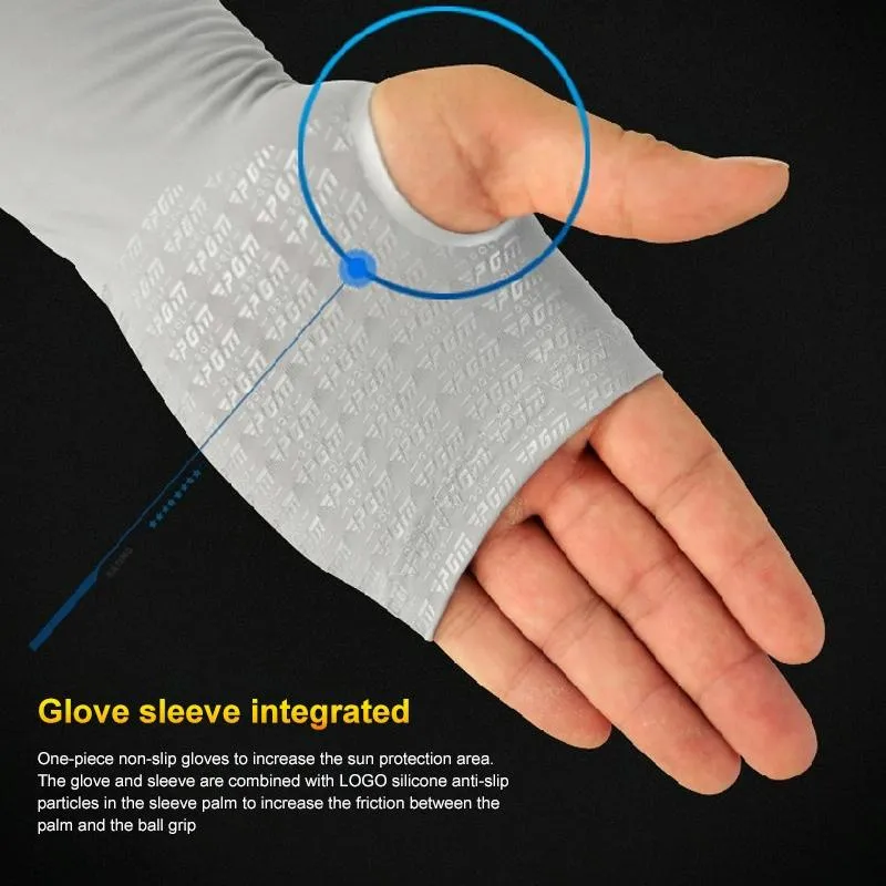 Breathable Golf Sunscreen Sleeve - Fluorescent Green