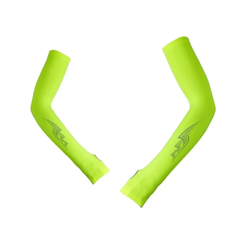 Breathable Golf Sunscreen Sleeve - Fluorescent Green
