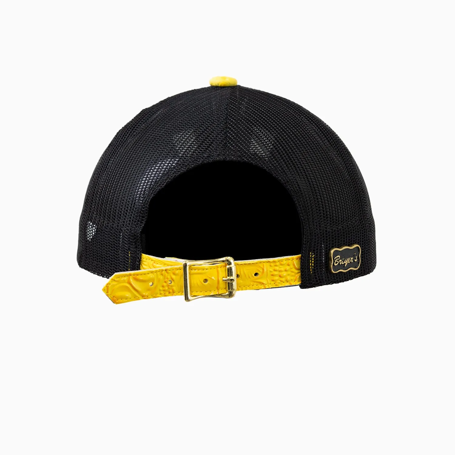 Breyer's Buck 50 Wool Trucker Hat With Leather Visor