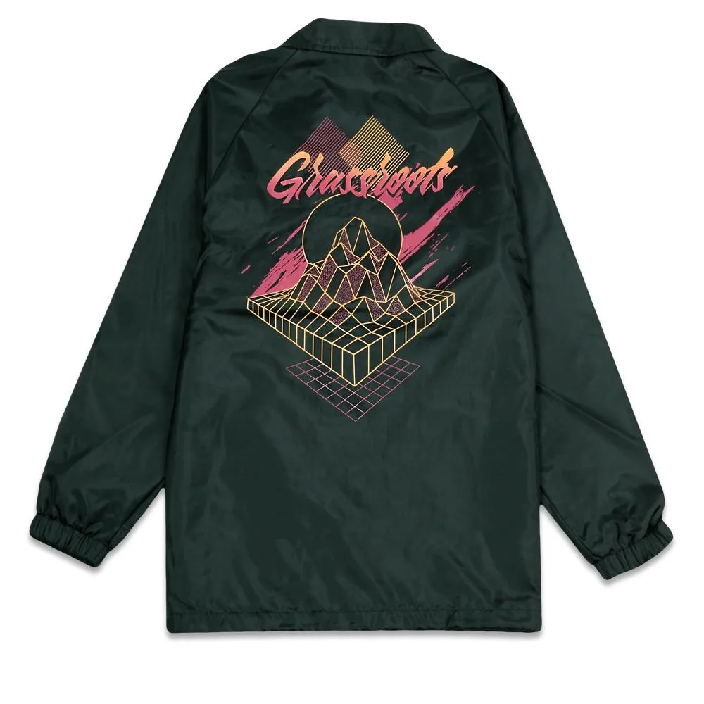 Danger Zone Black Coaches Jacket