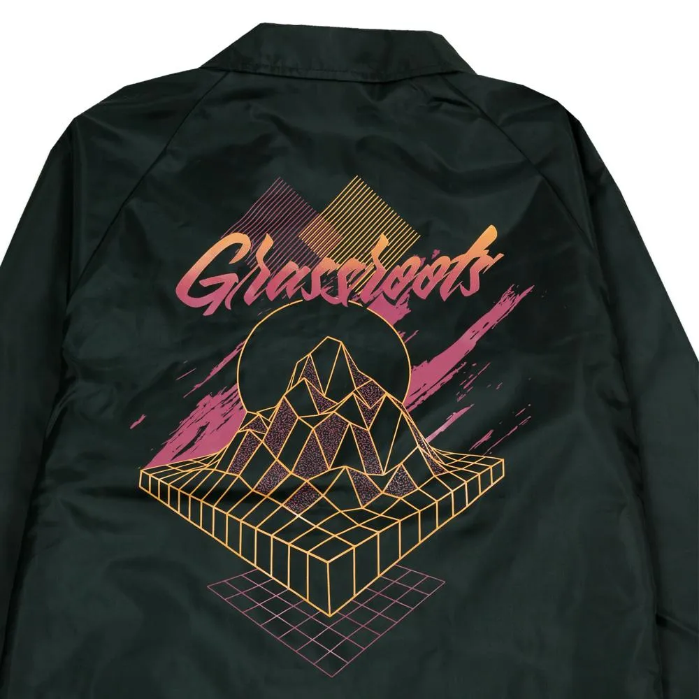 Danger Zone Black Coaches Jacket