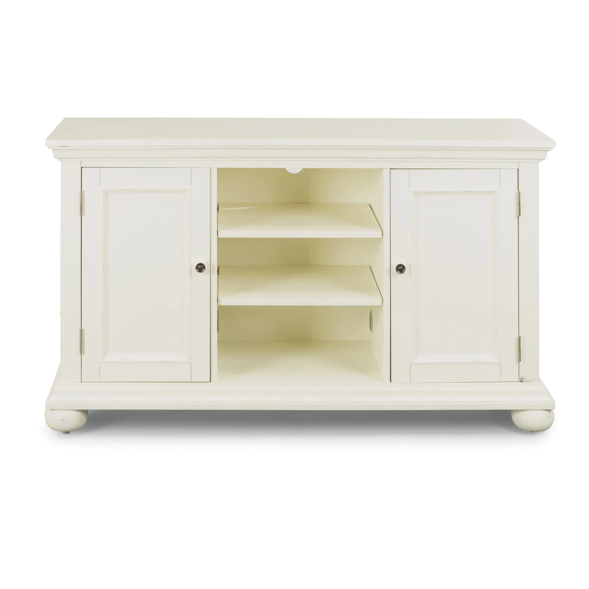 Dover Off-White Entertainment Center