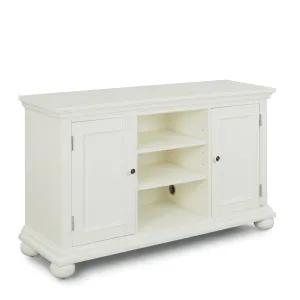 Dover Off-White Entertainment Center