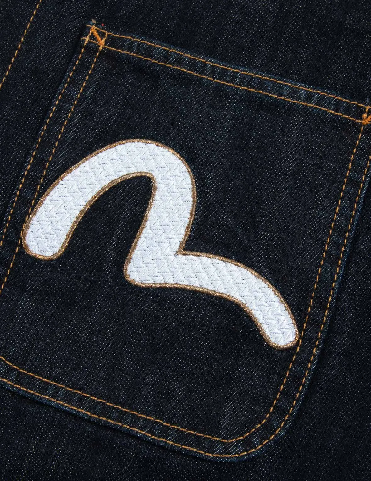 Eagle and Samurai Embroidery Retro Denim Jacket