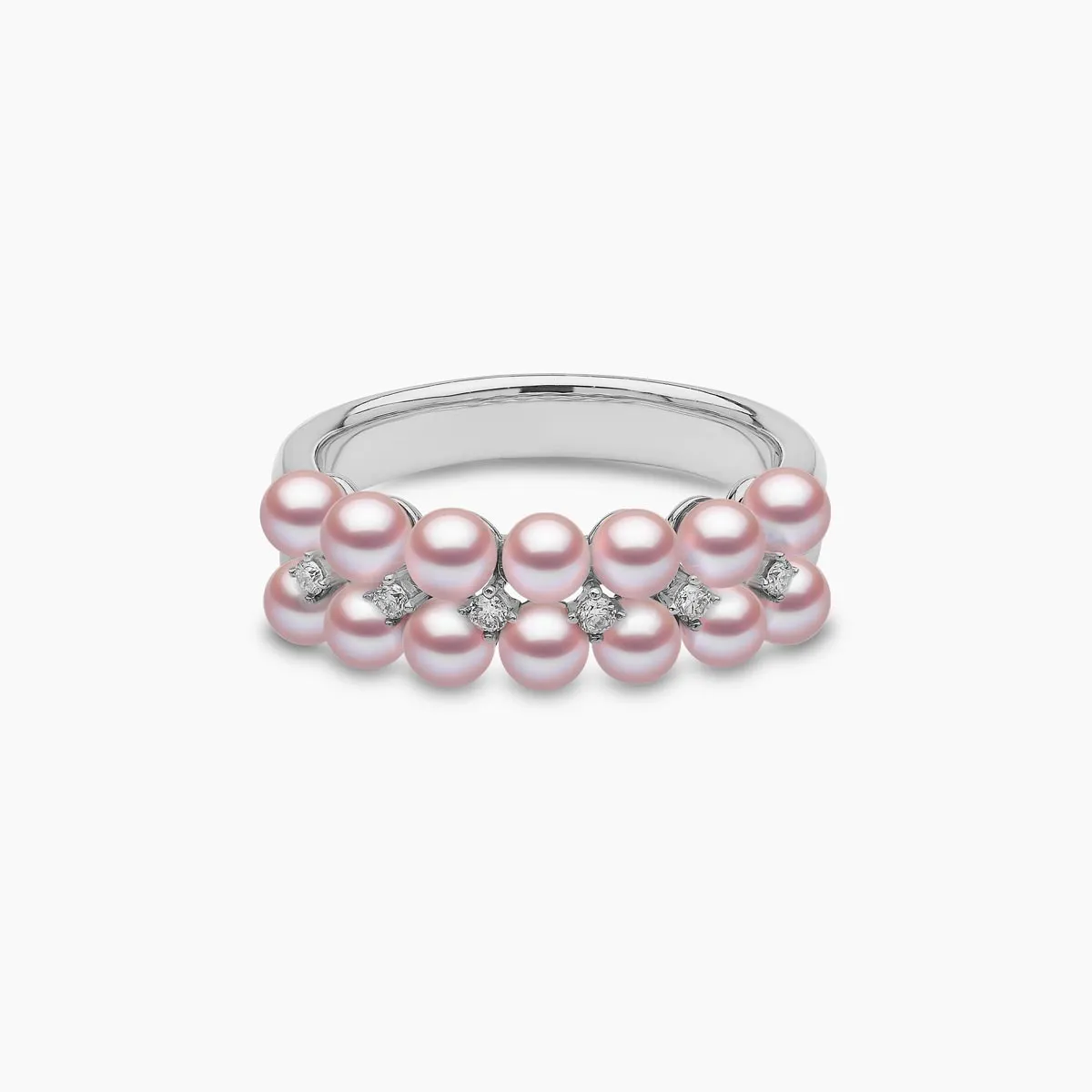 Eclipse 18K Gold Pearl and Diamond Twilight Ring