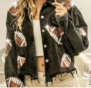 Football Time Corduroy Jacket