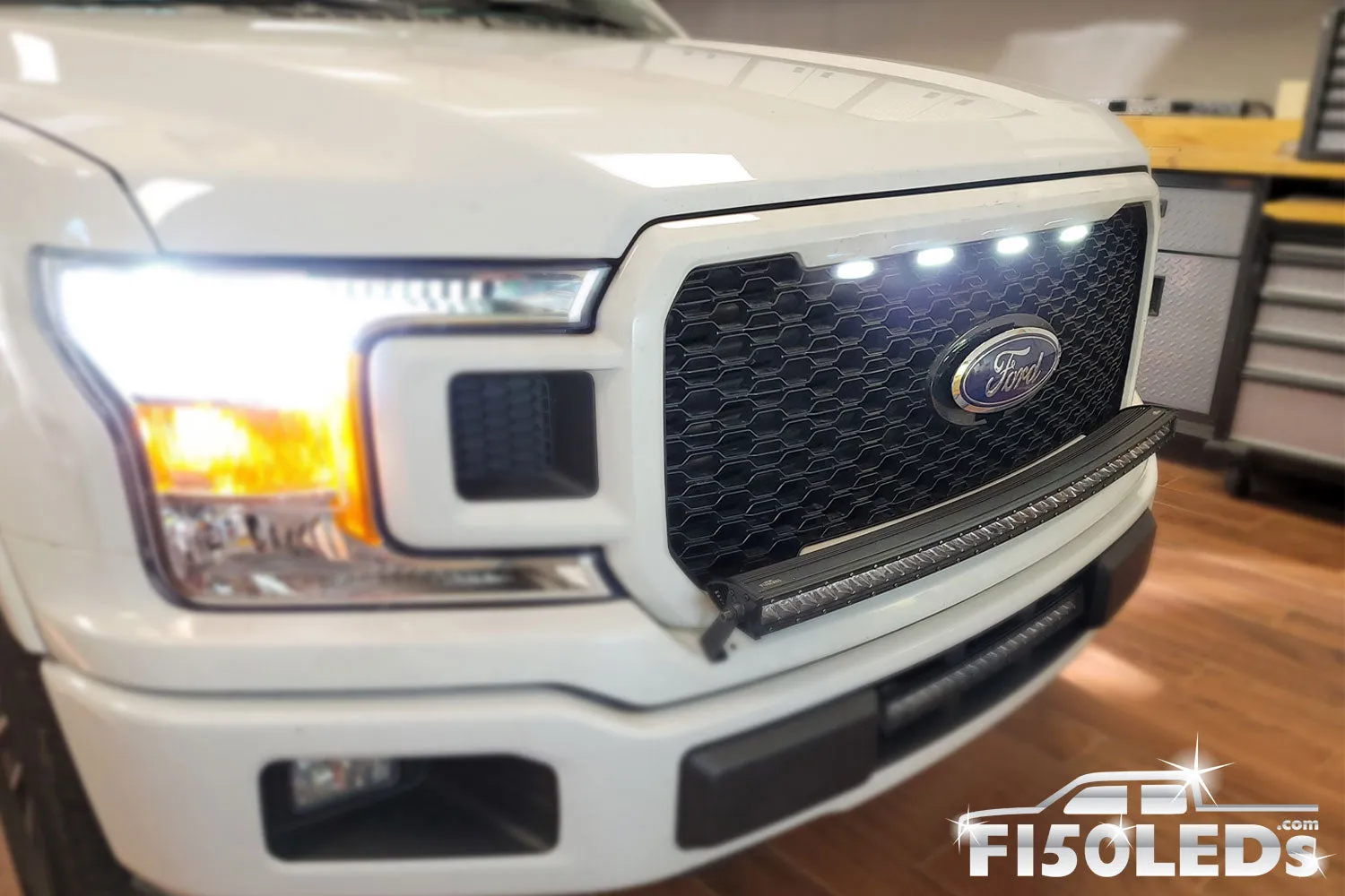 Ford F150 1997-03 Raptor Style Extreme LED grill Kit