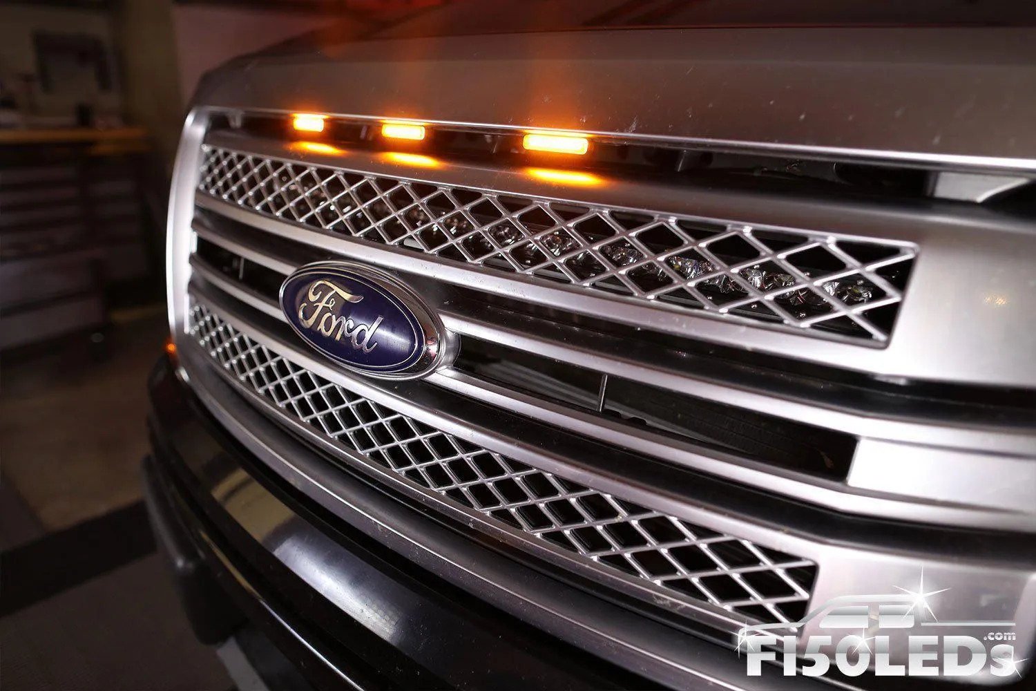 Ford F150 2009-14 F150 Raptor Style Extreme LED grill Kit