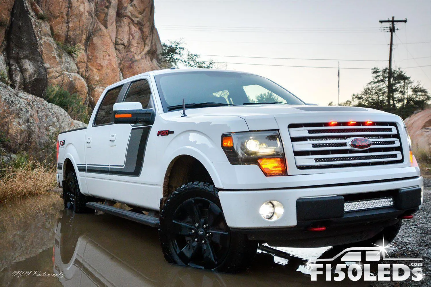 Ford F150 2009-14 F150 Raptor Style Extreme LED grill Kit