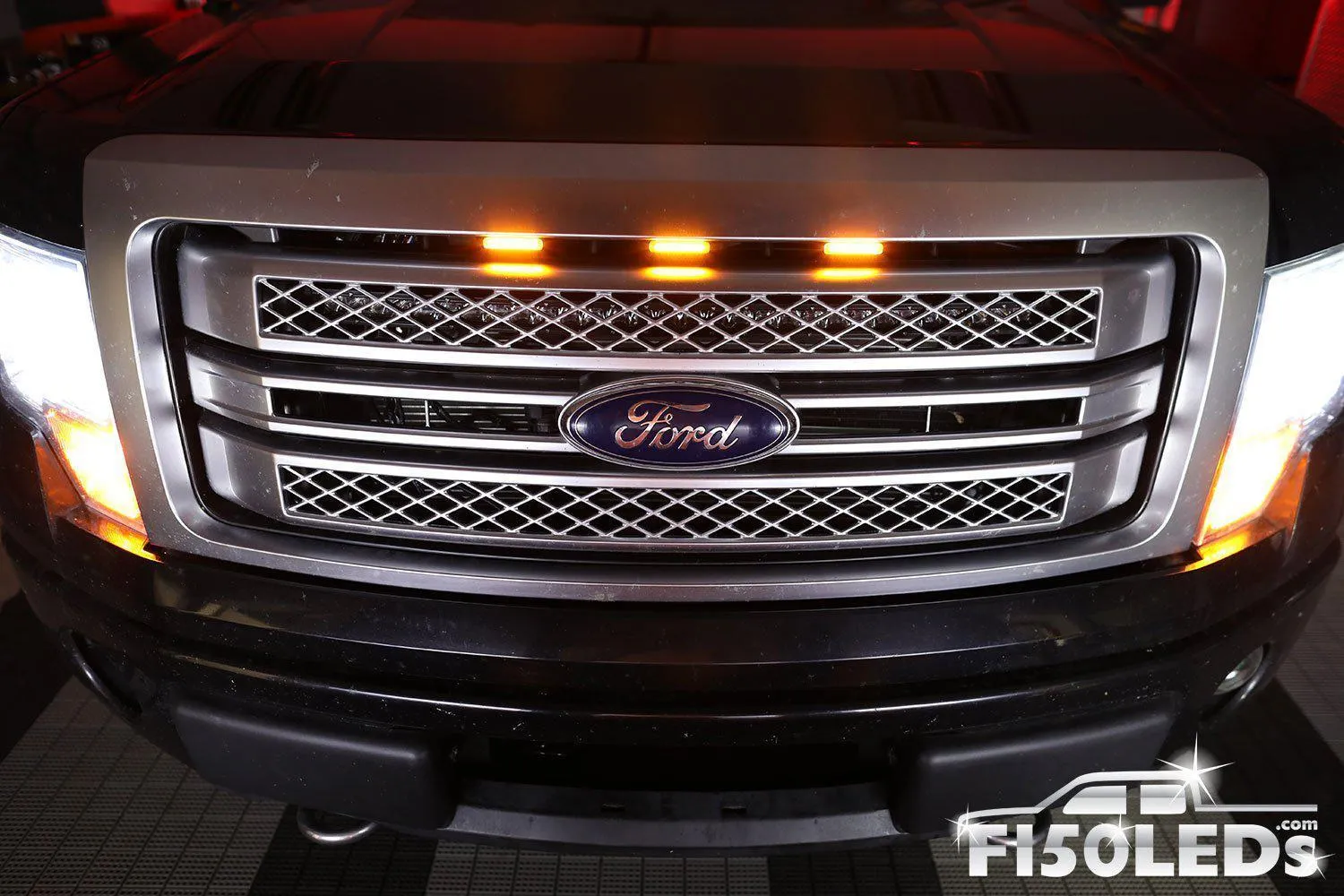 Ford F150 2009-14 F150 Raptor Style Extreme LED grill Kit