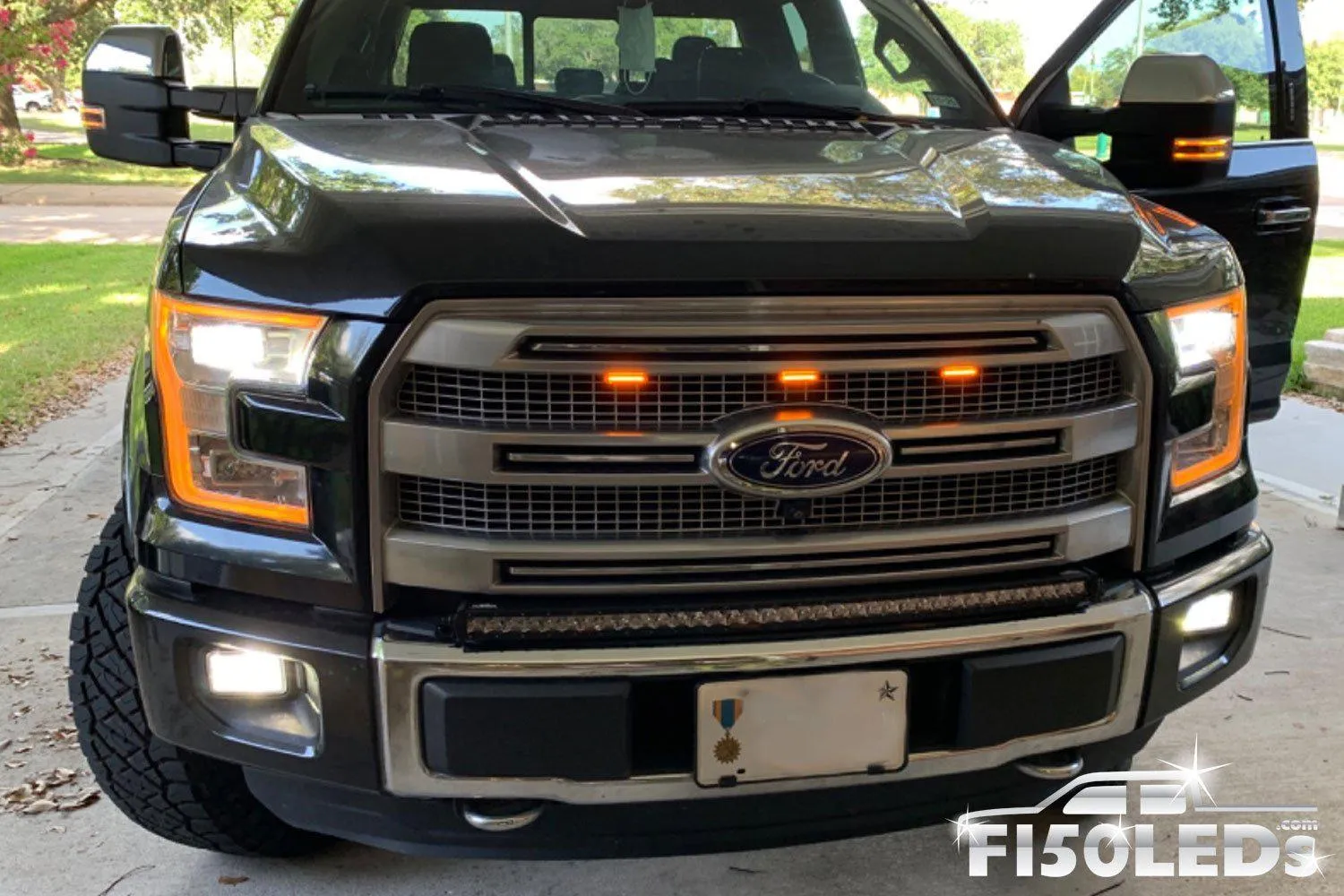 Ford F150 2015 - 2020 Raptor Style Extreme LED Grill Kit