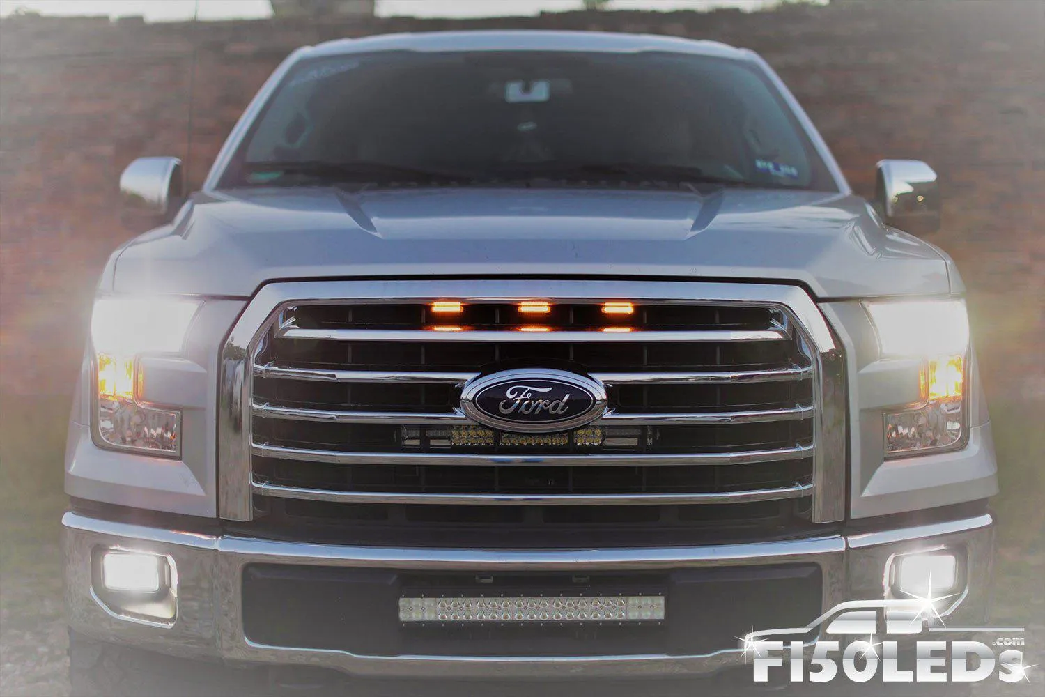 Ford F150 2015 - 2020 Raptor Style Extreme LED Grill Kit