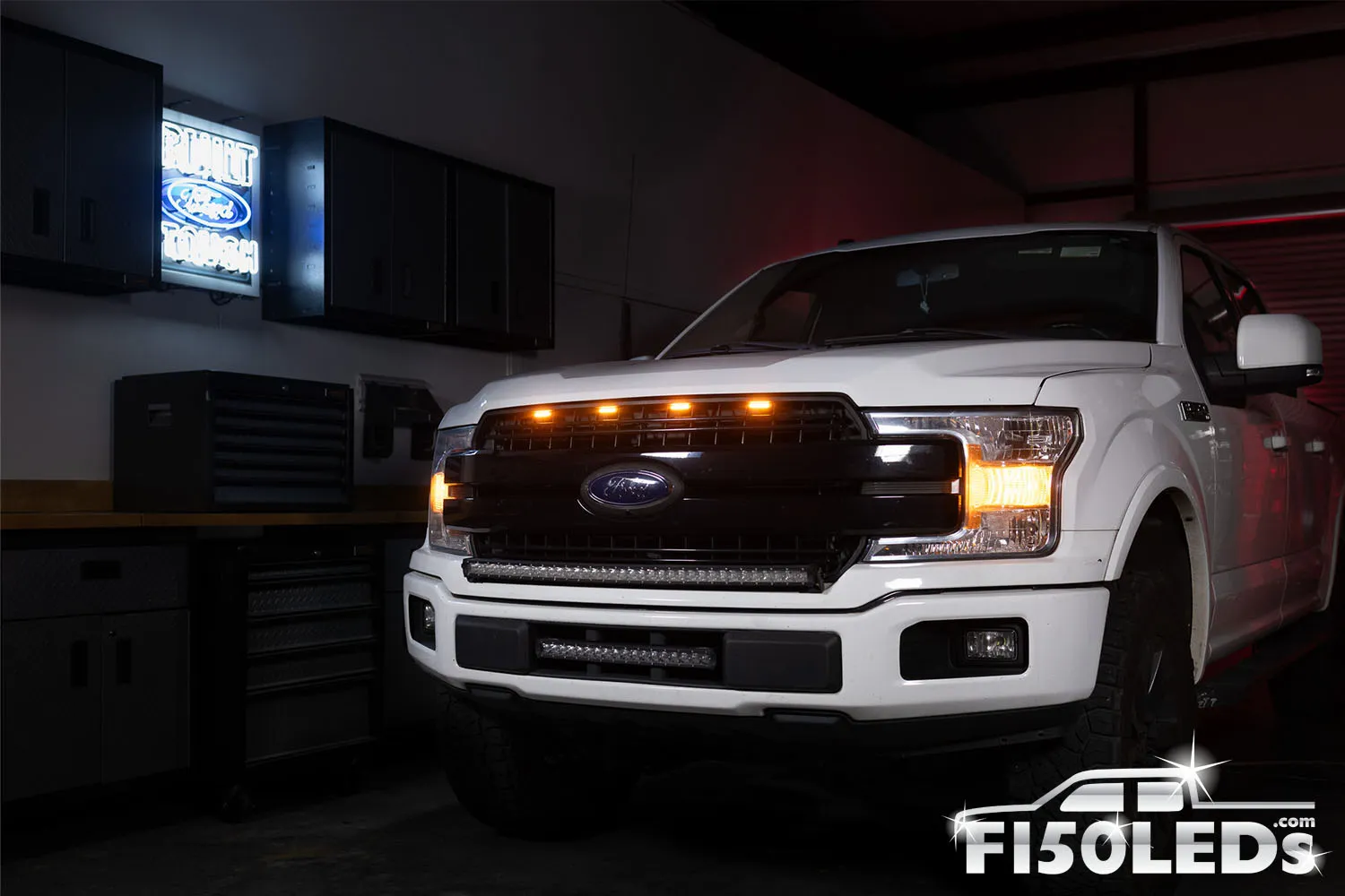 Ford F150 2015 - 2020 Raptor Style Extreme LED Grill Kit