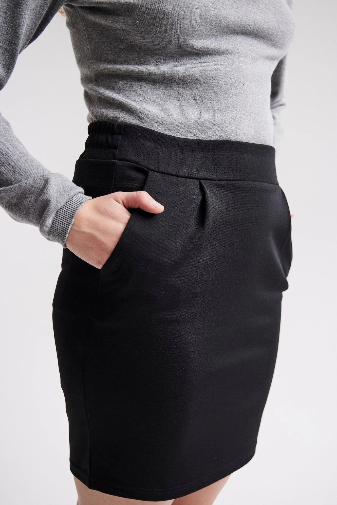 ICHI -  IHKATE SKIRT - 20105037