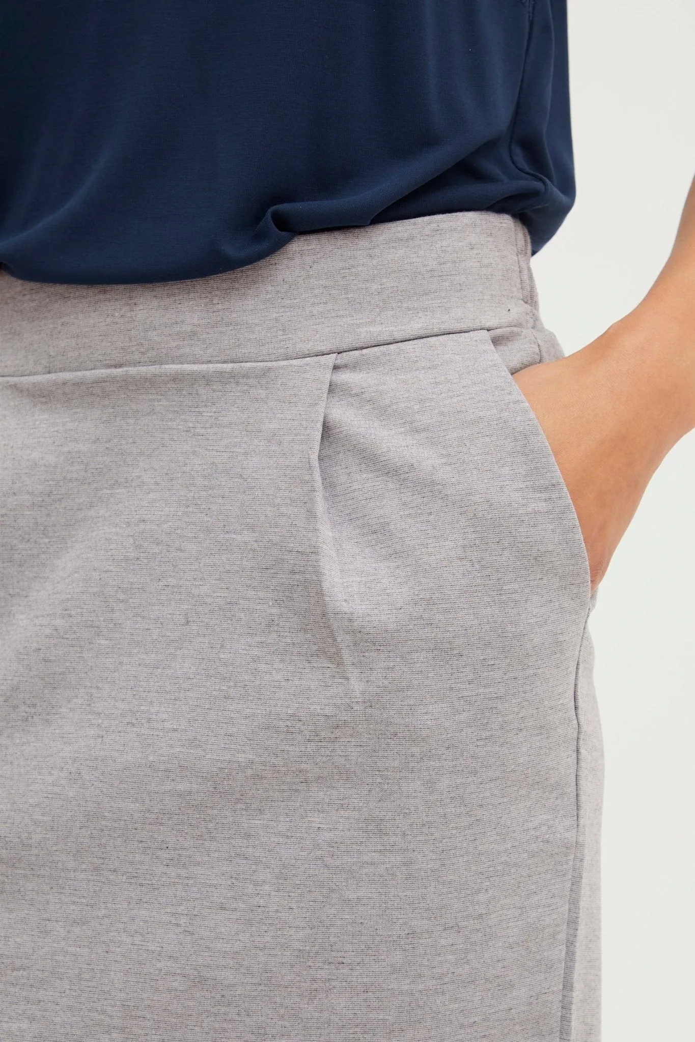 ICHI -  IHKATE SKIRT - 20105037