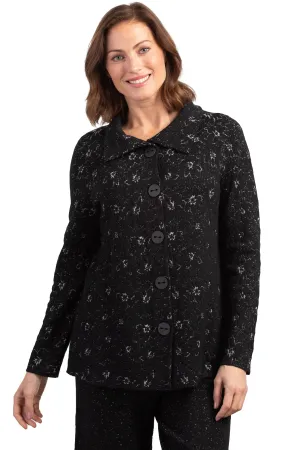 Jacquard Knit Retro Jacket