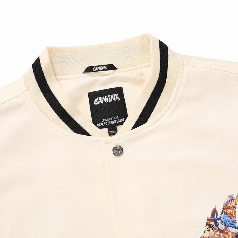 Journey To The West X Genanx Collaborate Contrast Jacket