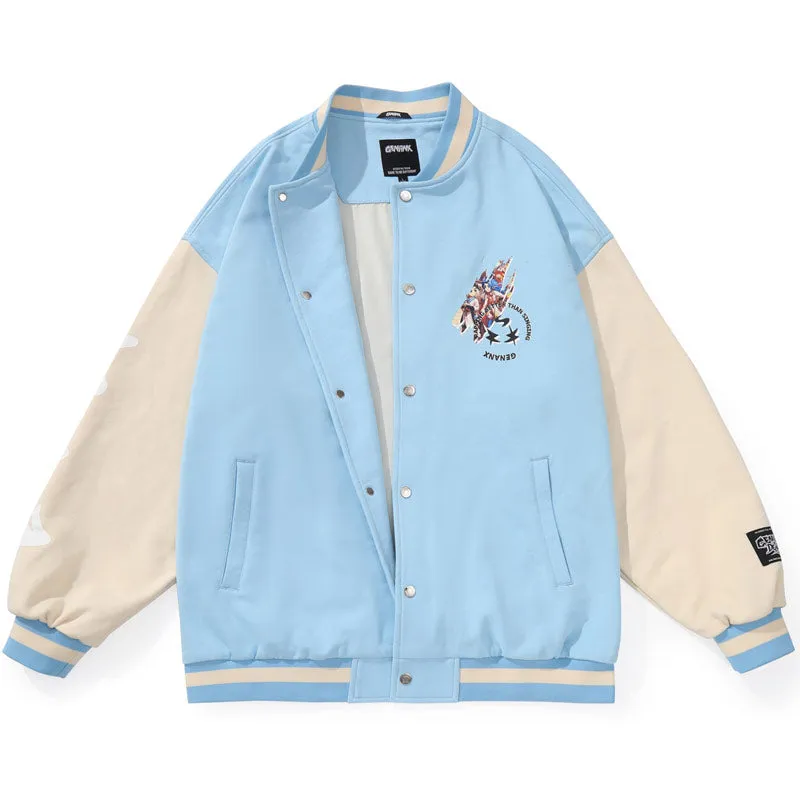 Journey To The West X Genanx Collaborate Contrast Jacket