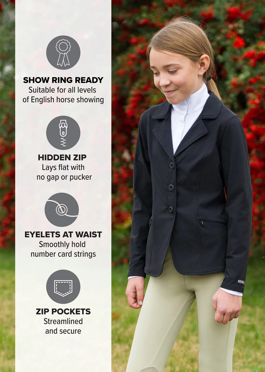 Kids Stretch Competitor Show Coat
