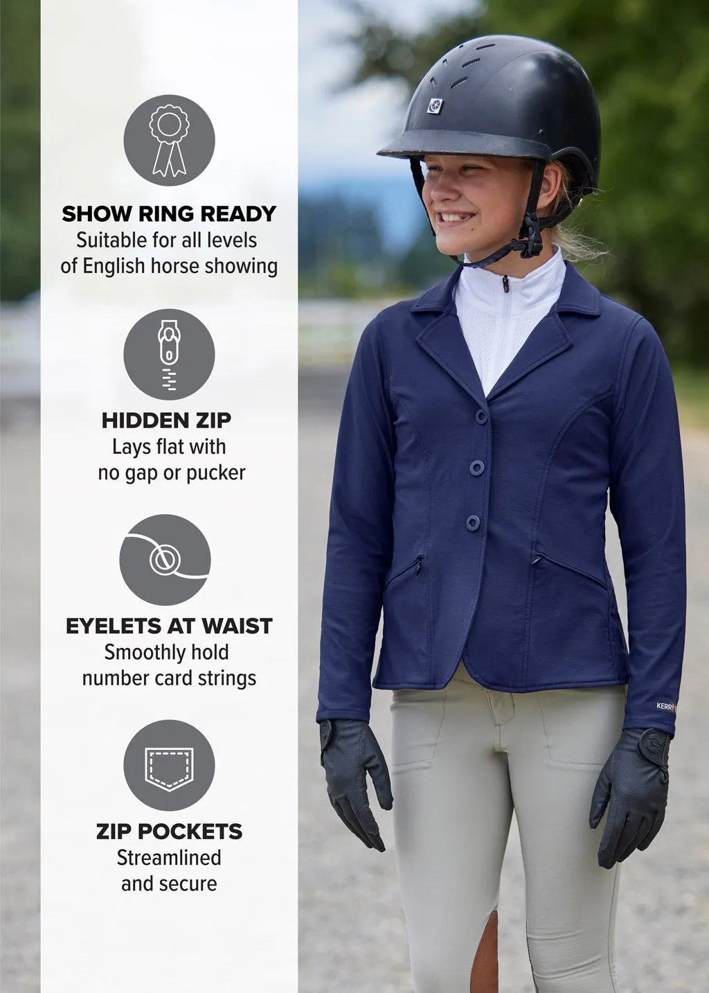 Kids Stretch Competitor Show Coat