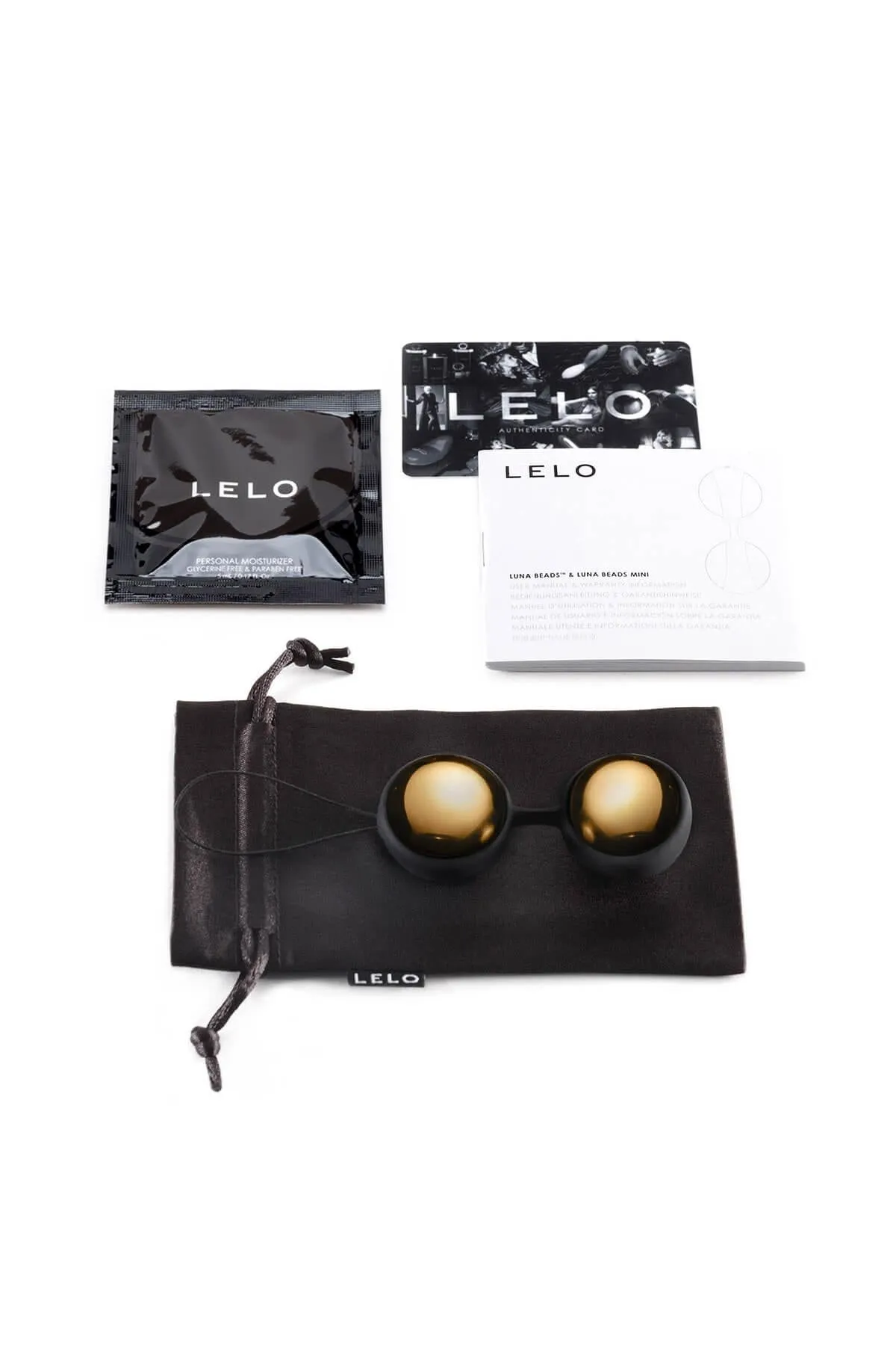 LELO 20K Gold Luna Beads Luxe