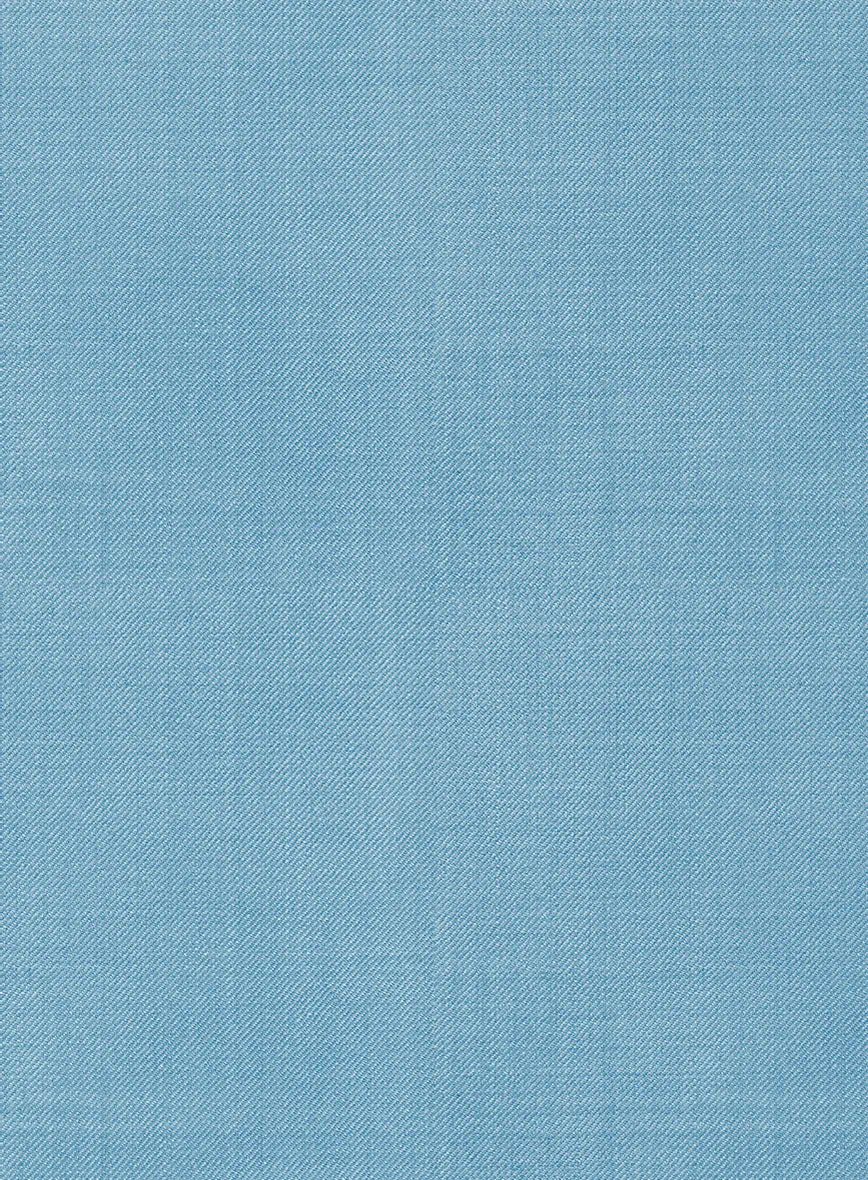 Marco Stretch Pastel Blue Wool Jacket