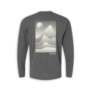 Mountain Fog Long Sleeve Tee - Heather Gray