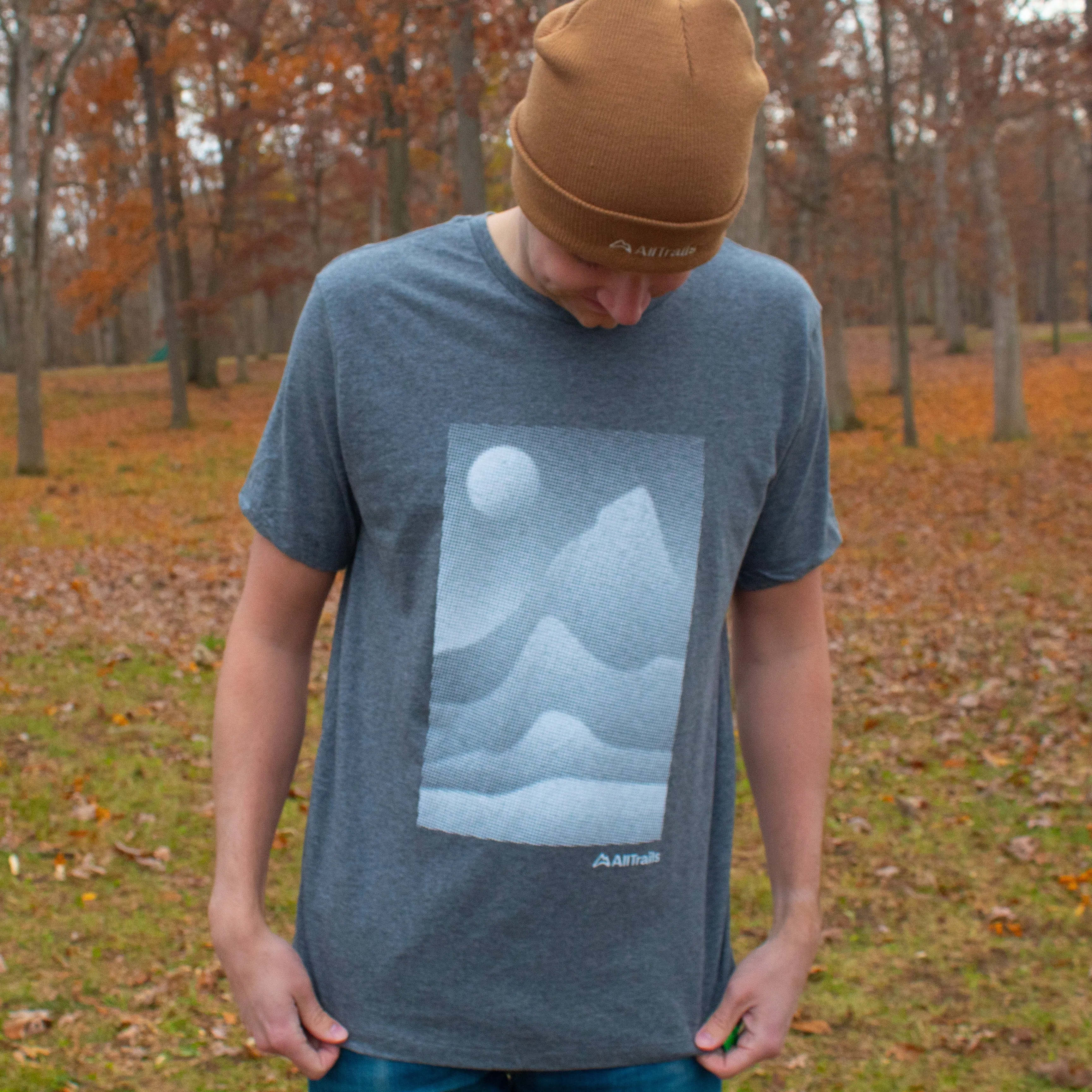 Mountain Fog Tee - Heather Gray