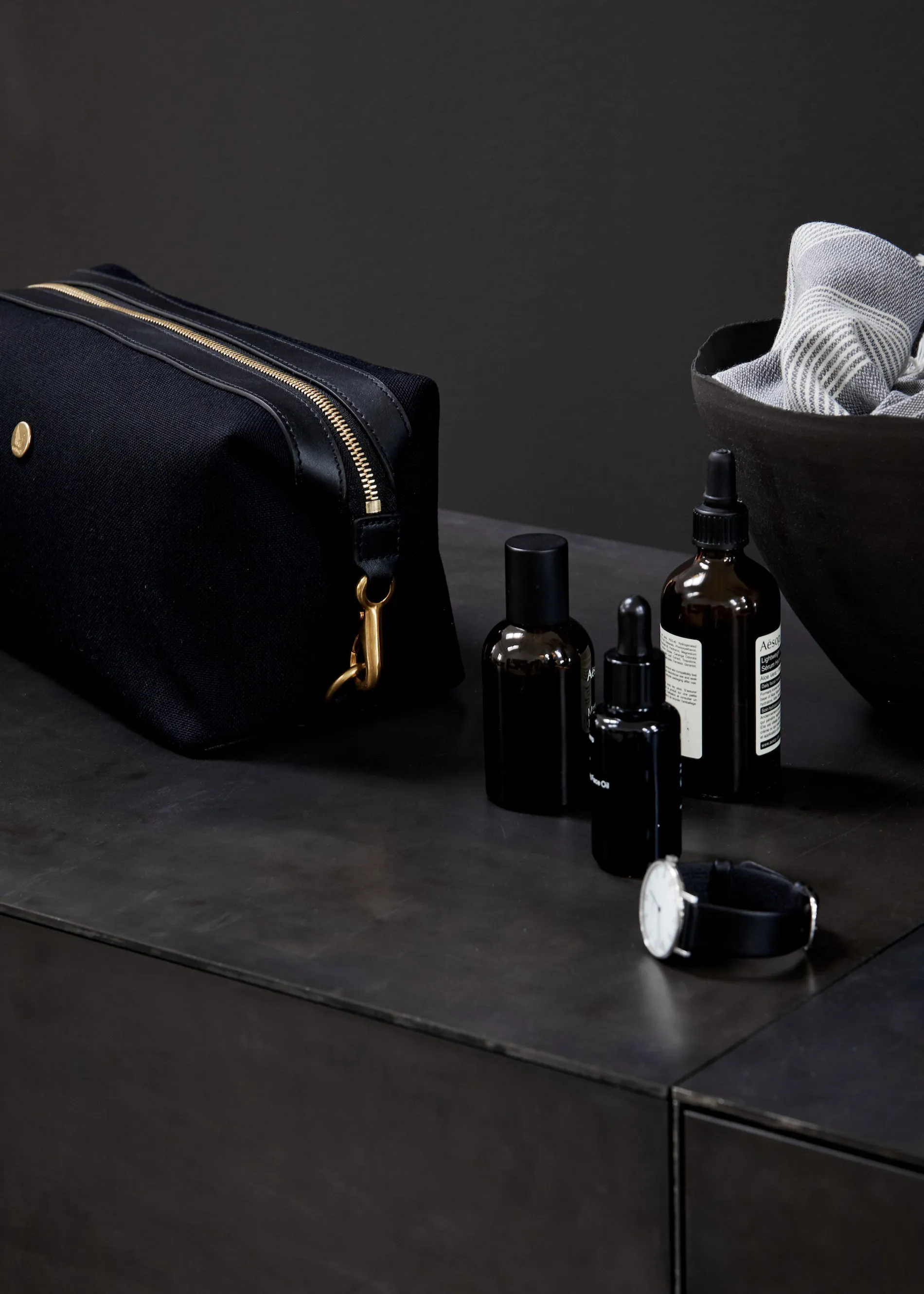 M/S Washbag – Eclipse Black/Black