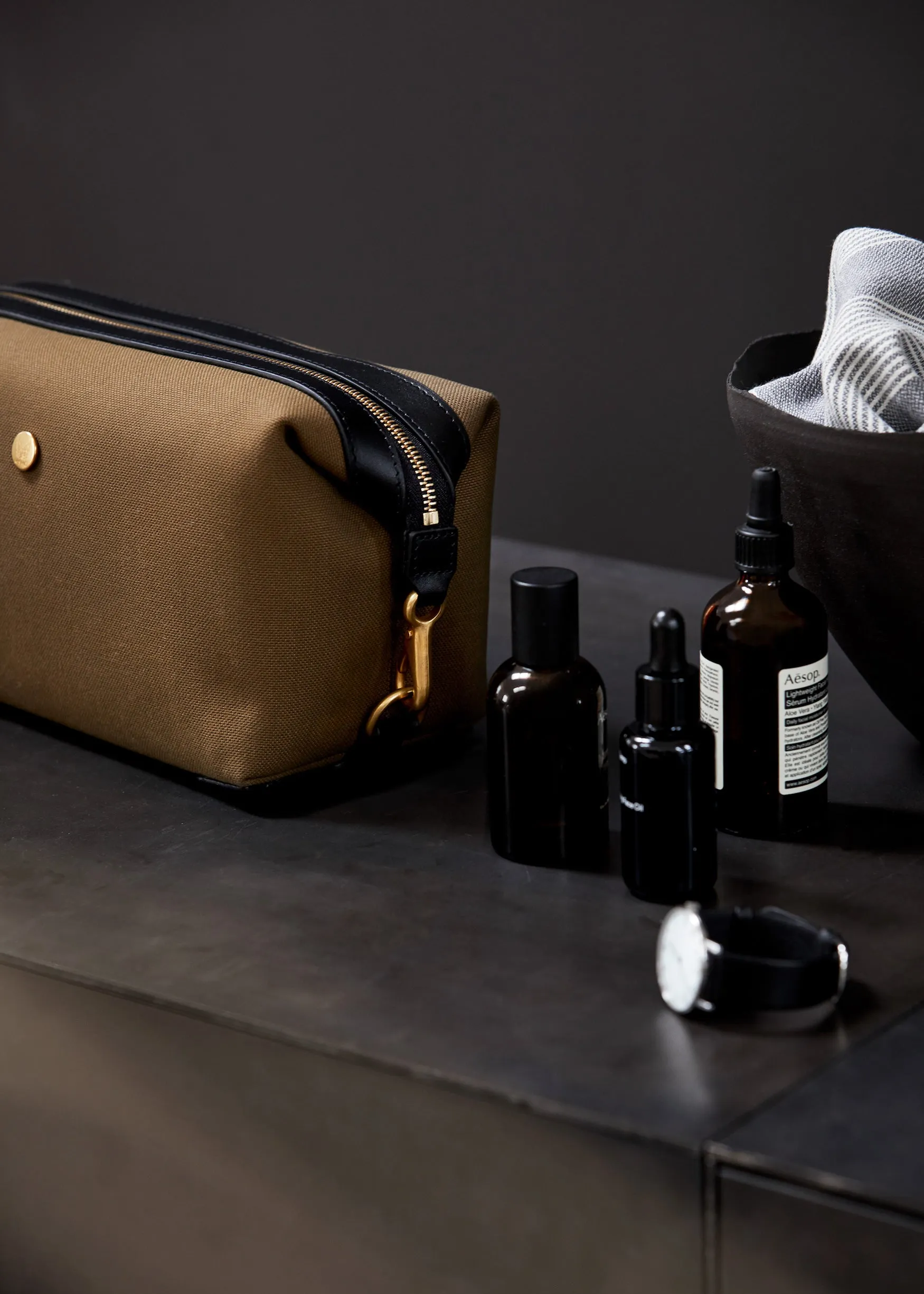 M/S Washbag – Eclipse Black/Black