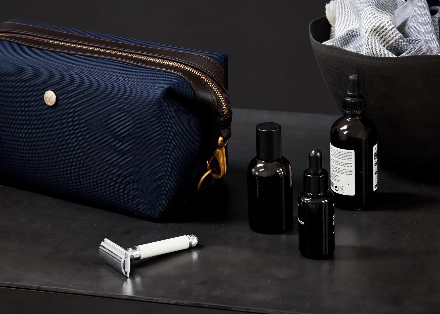 M/S Washbag – Eclipse Black/Black