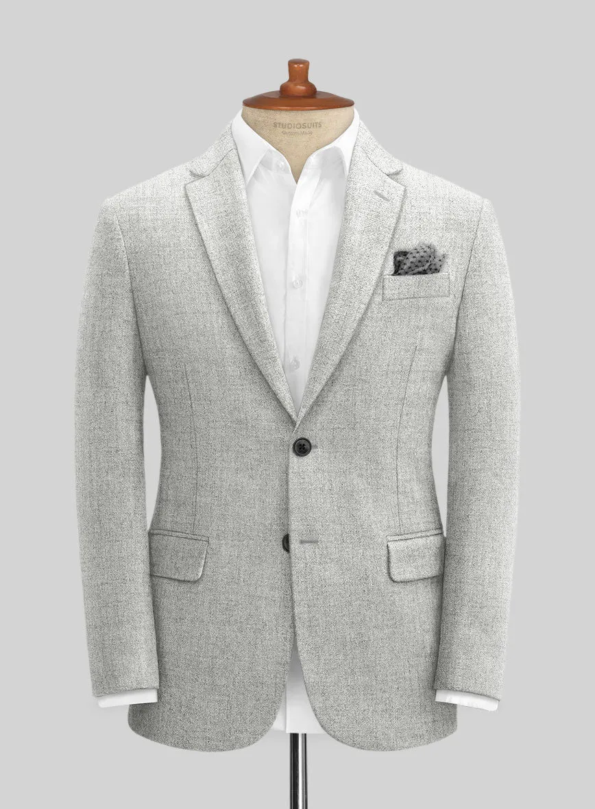 Naples Ice Gray Tweed Jacket