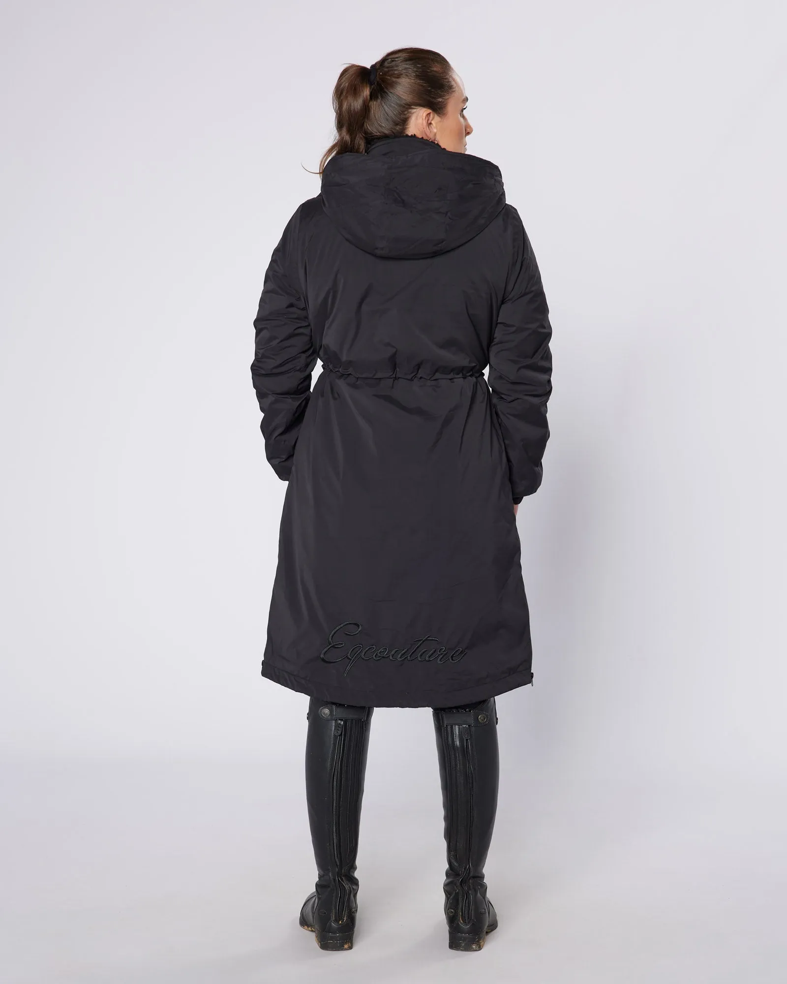 NEW DryStyle Waterproof Fleece Lined Coat - Matte Black