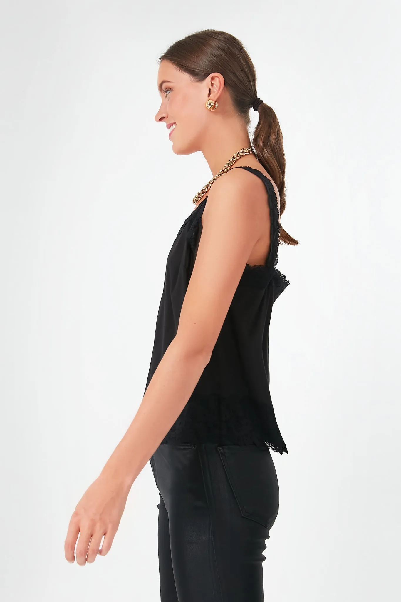 Noir Lace Cami