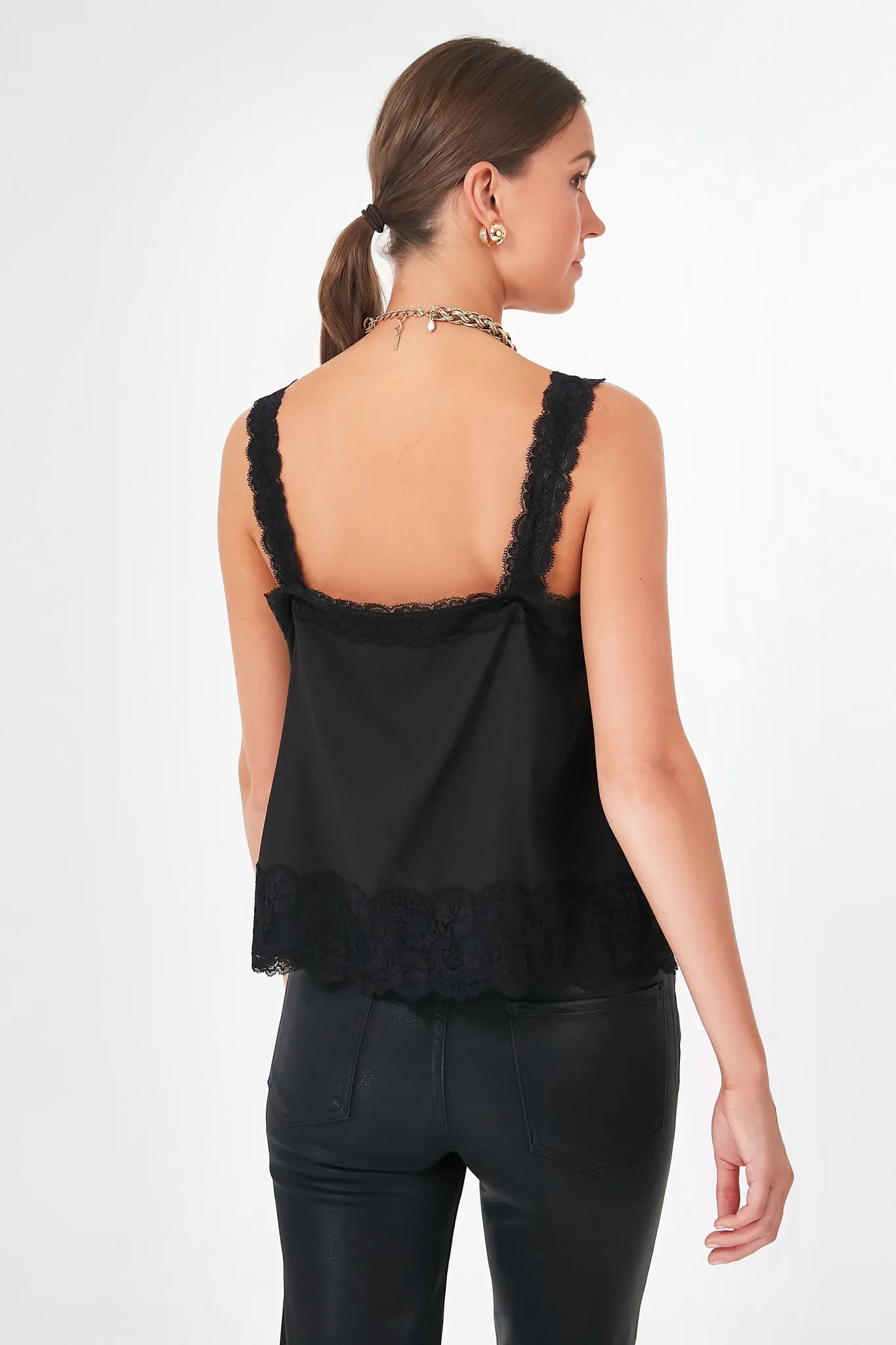 Noir Lace Cami