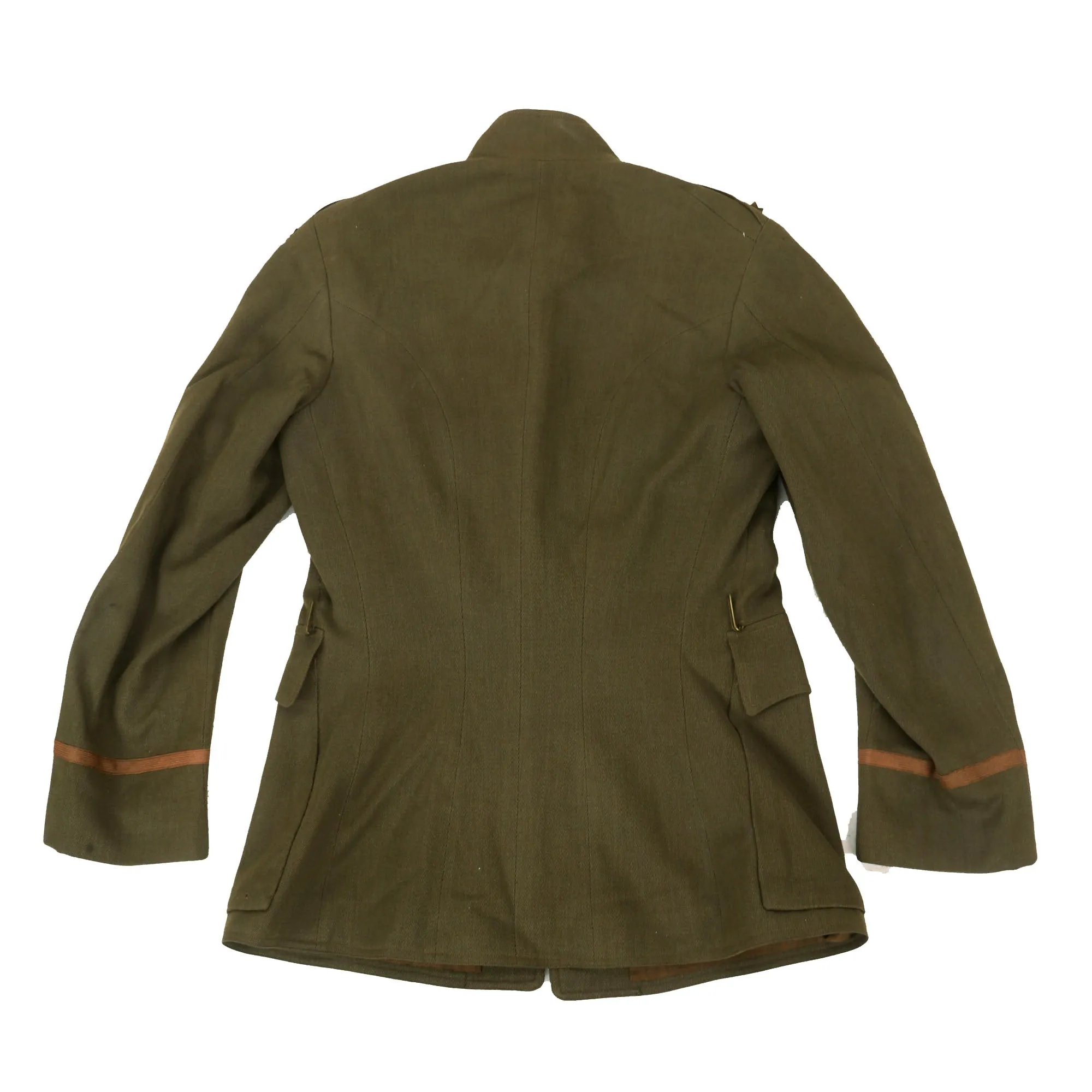 Original Identified WWI US District of Paris Signal Corps Major Officer’s Uniform - Wounded in Action