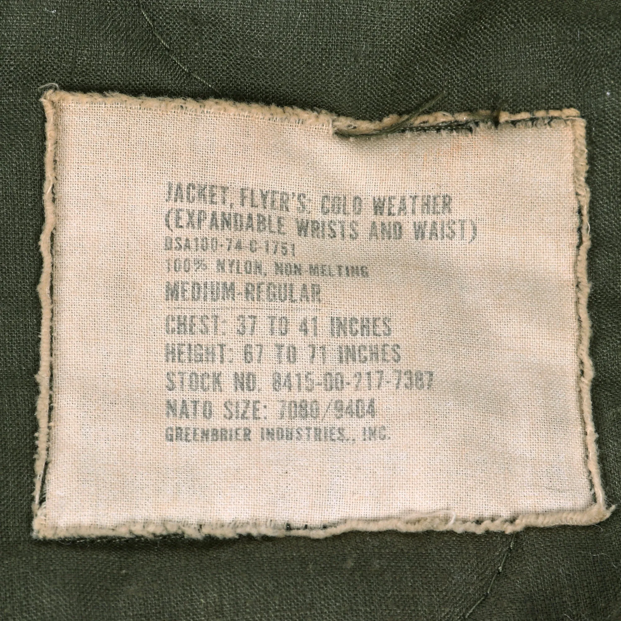 Original U.S. Vietnam War Cold Weather Flight Jacket, Flying Suit and APH-5 Helicopter Pilot Grouping - (3) Items