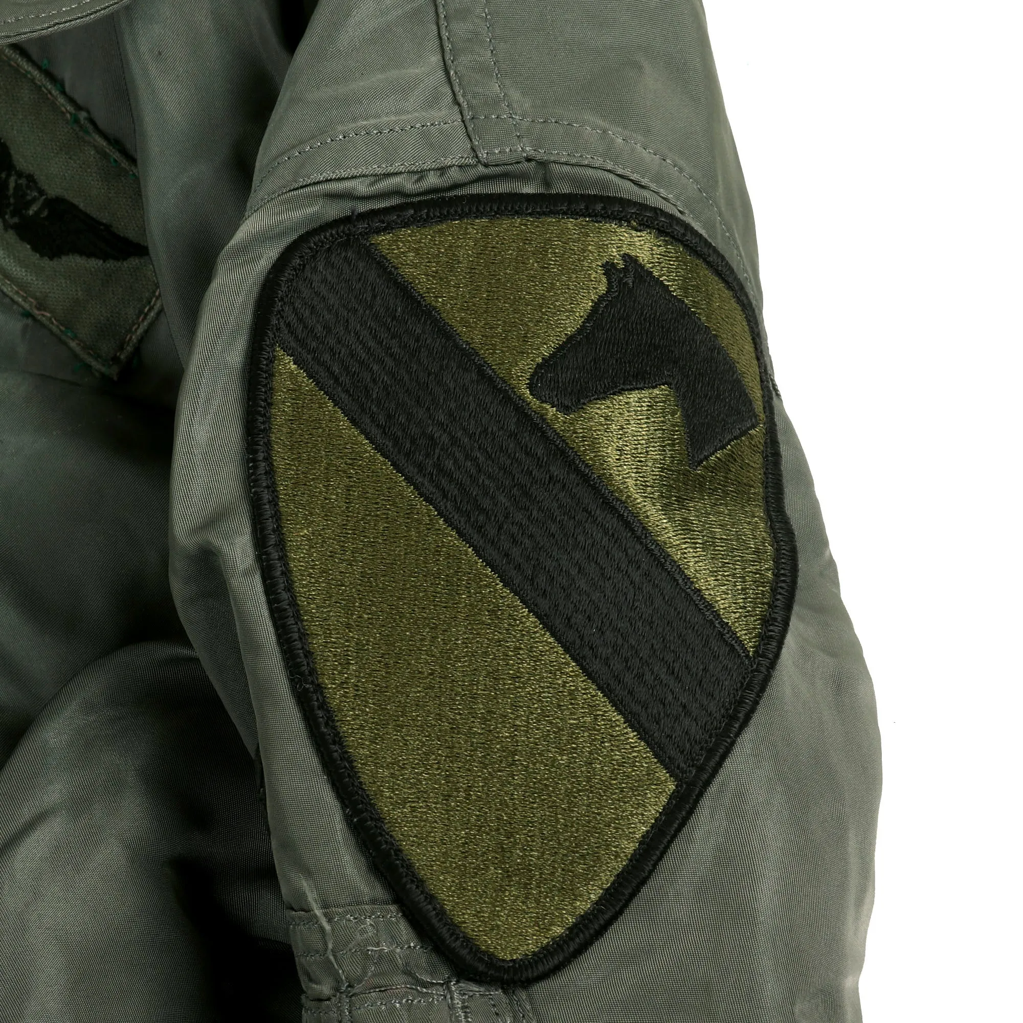 Original U.S. Vietnam War Cold Weather Flight Jacket, Flying Suit and APH-5 Helicopter Pilot Grouping - (3) Items
