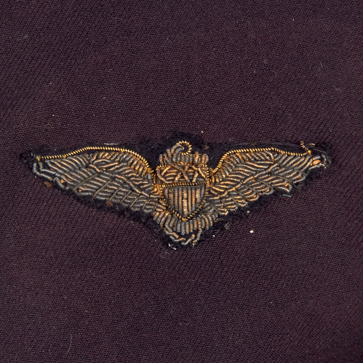 Original U.S. WWI Navy Named Naval Aviator M1895 Pattern Undress Jacket with Forage Cap and Photo - Dated 1918