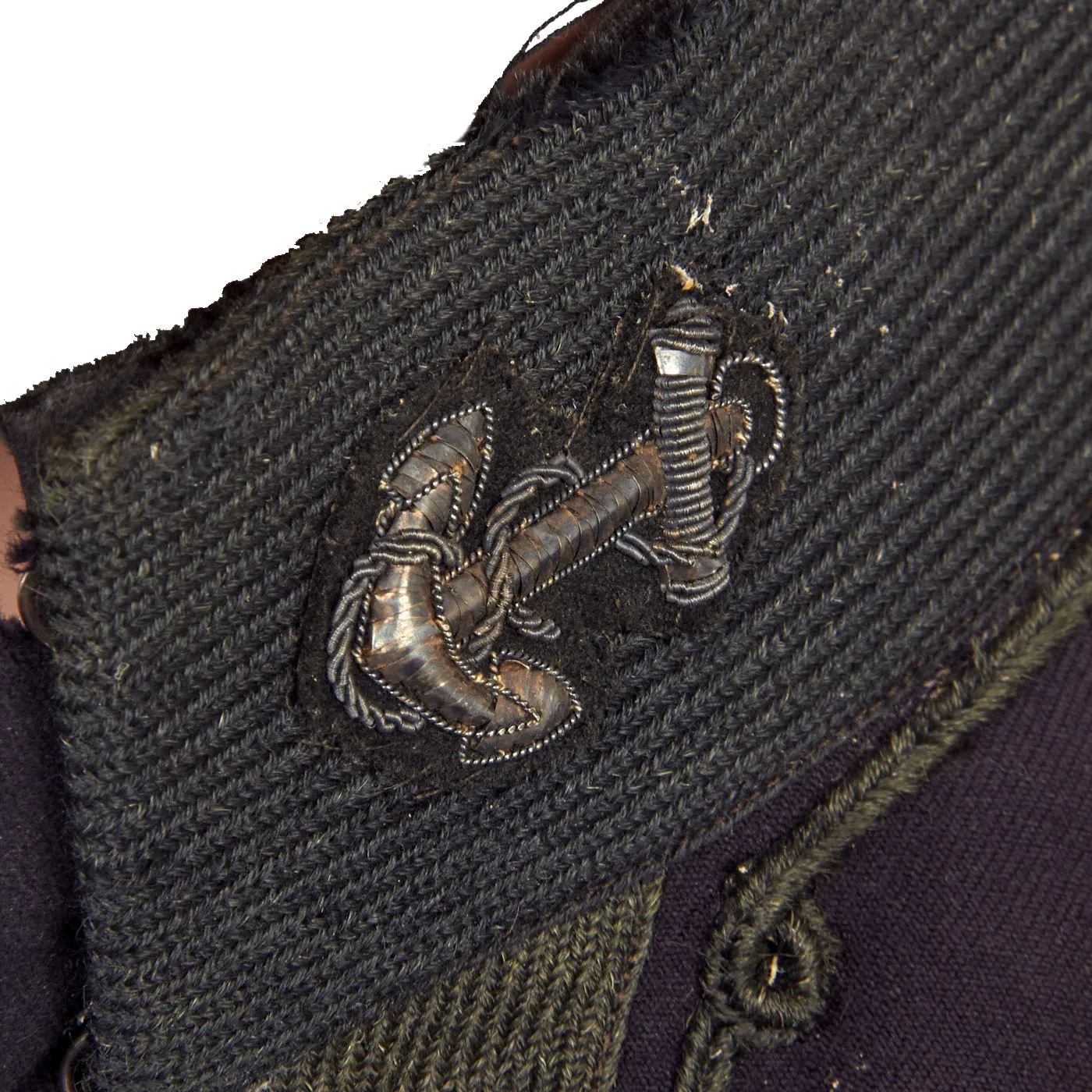 Original U.S. WWI Navy Named Naval Aviator M1895 Pattern Undress Jacket with Forage Cap and Photo - Dated 1918