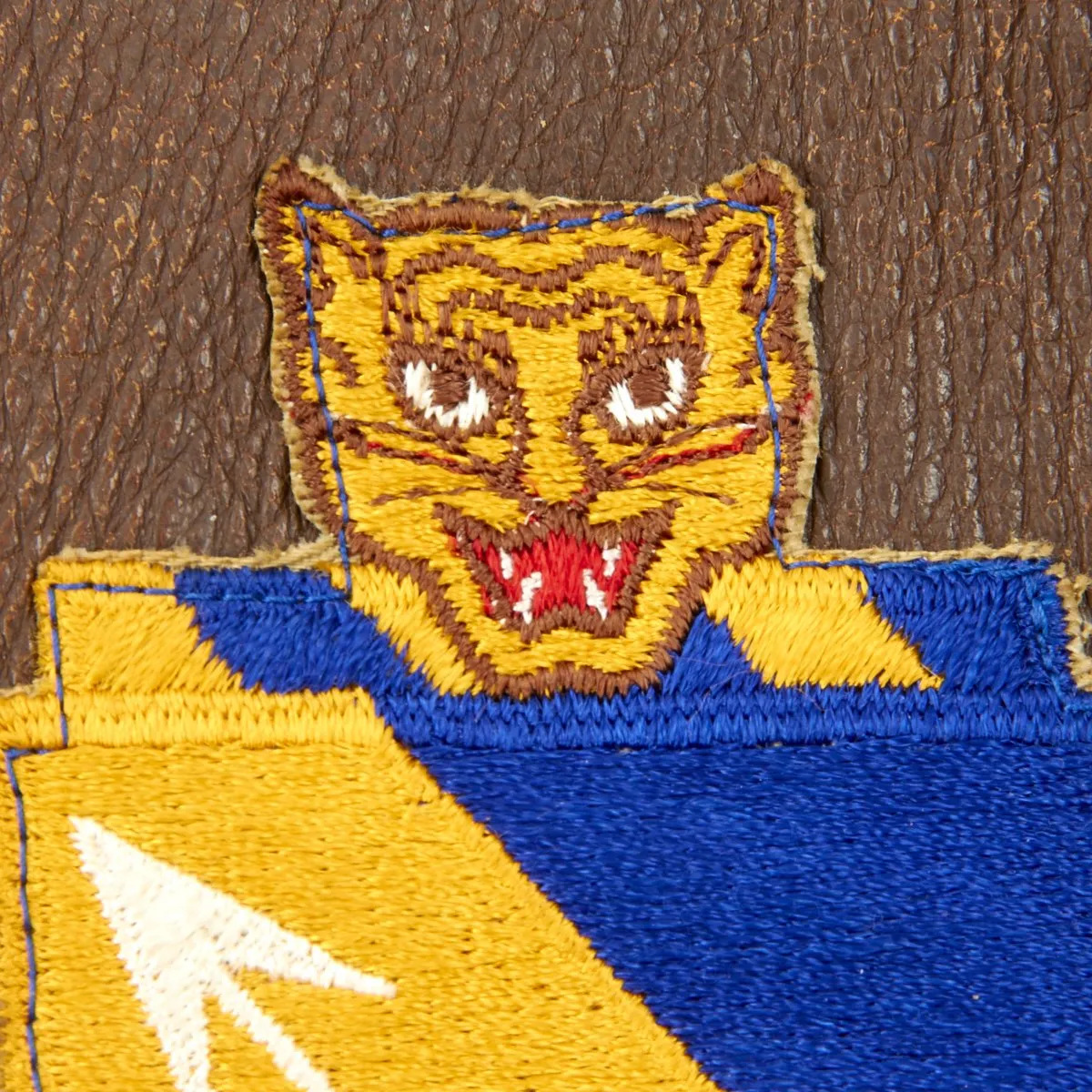 Original U.S. WWII and Korean War 334th Fighter Squadron A-2 Flight Jacket with Helmet